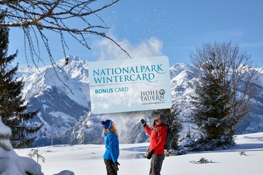 Nationalpark WinterCard Erlebnisse | © Ferienregion Nationalpark Hohe Tauern